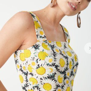 & Other Stories Sunflower crop top NWT